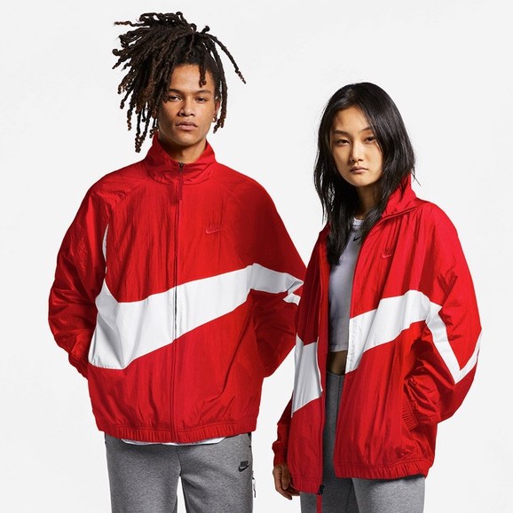 Áo Khoác Gió Unisex Nam Nữ Nike Sportswear Big Swoosh Woven Jacket
