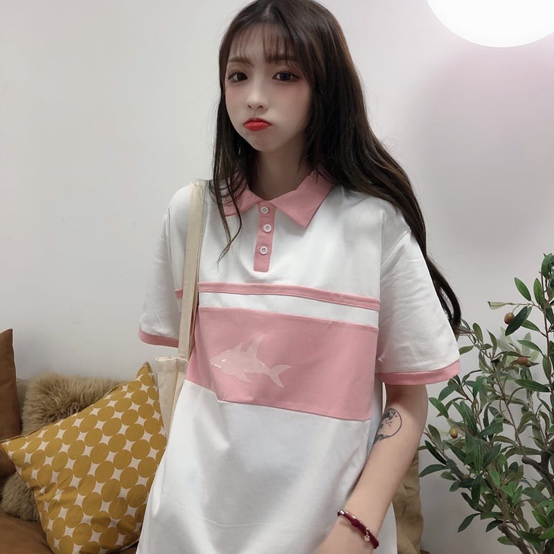 ORDER | ẢNH THẬT Ở CUỐI | ÁO PHÔNG POLO ULZZANG FORM RỘNG TAY LỬNG PHỐI NGANG HOT TREND