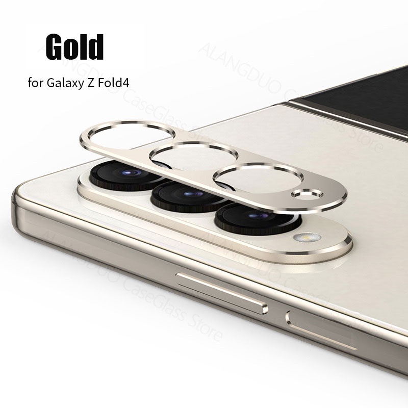 Khung Kim Loại Bảo Vệ Ống Kính Máy Ảnh Cho Samsung Galaxy Z Fold 4 Fold4 Z Fold4