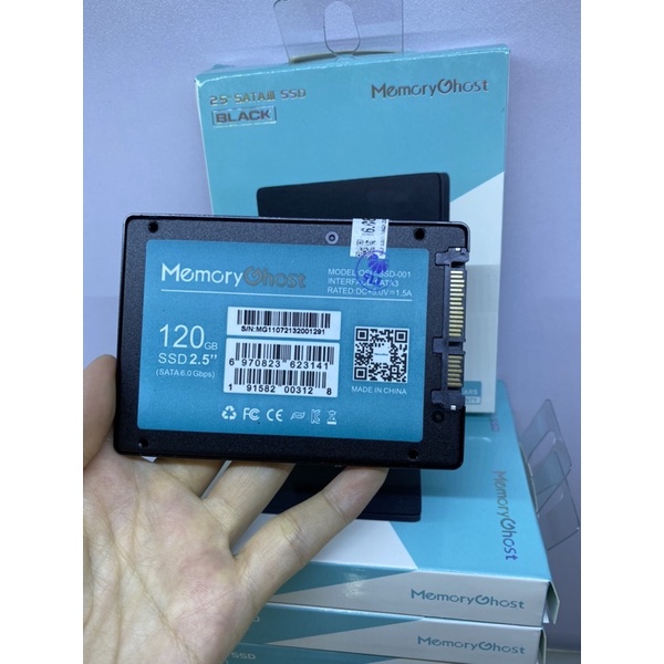 Ổ SSD MEMORY GHOST 120gb Black - Bảo hành 36th