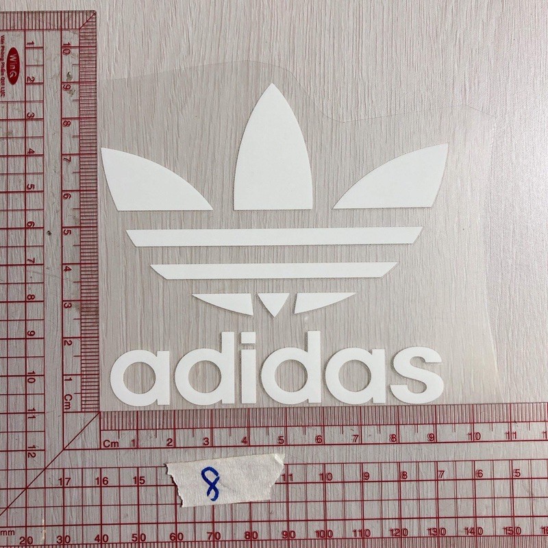 Sticker hình ủi nhiệt logo thể thao