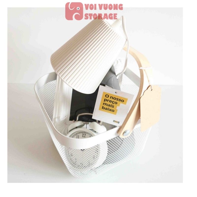 Giỏ đựng mỹ phẩm, đồ ăn vặt, hoa quả trái cây dùng trang trí và decor thương hiệu VOI VUÔNG