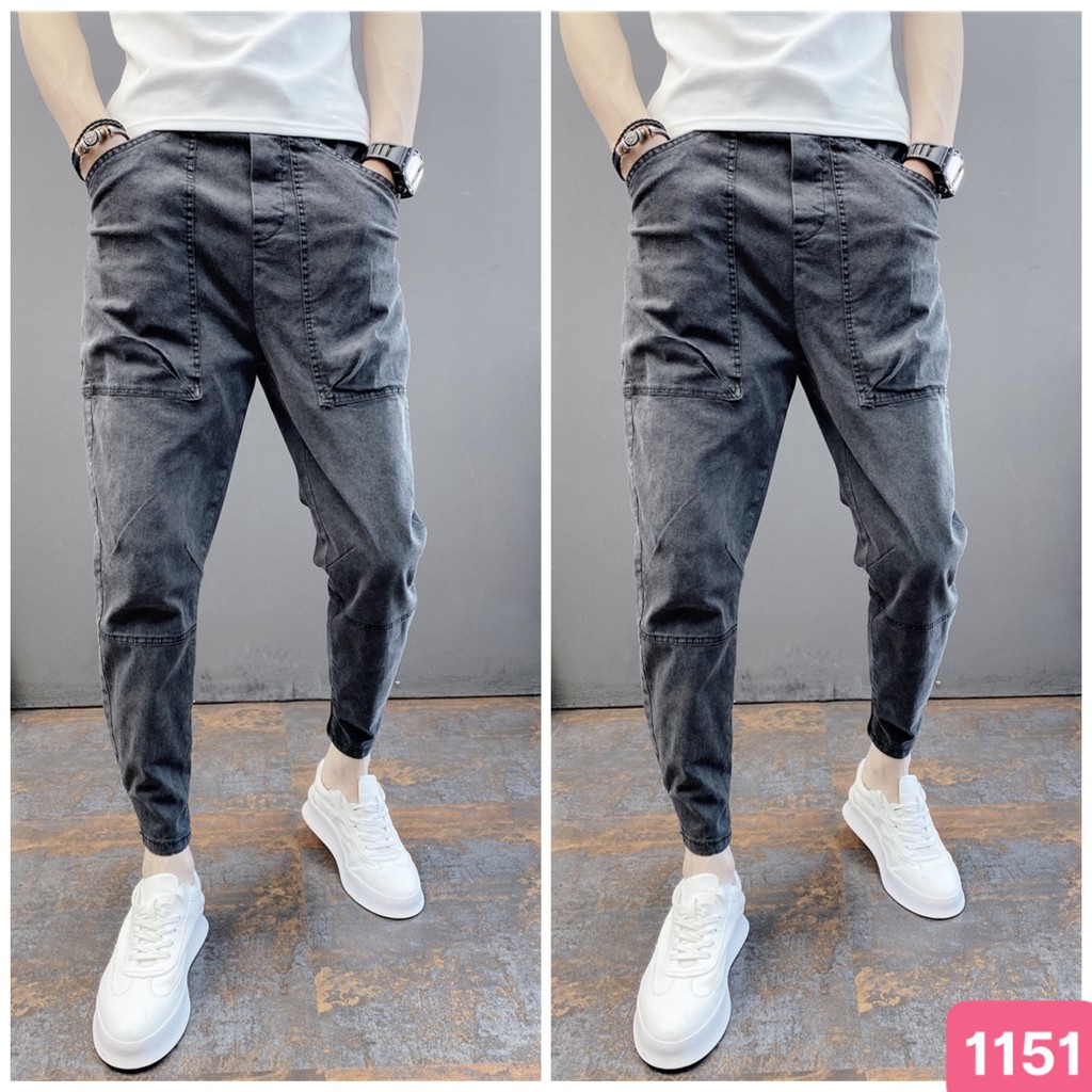 Quần jean nam đen chất bò cao cấp co dãn 4 chiều, quần rin nam cực đẹp Hado99 KÈM NHIỀU MẪU MỚI | BigBuy360 - bigbuy360.vn