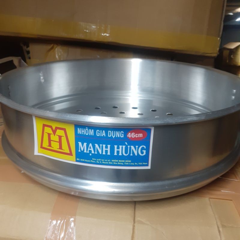 Ngăn xưng hấp nhôm Mạnh Hùng đủ size, thêm ngăn để hấp được nhiều hơn size 34,36,38,40,46,50, 60