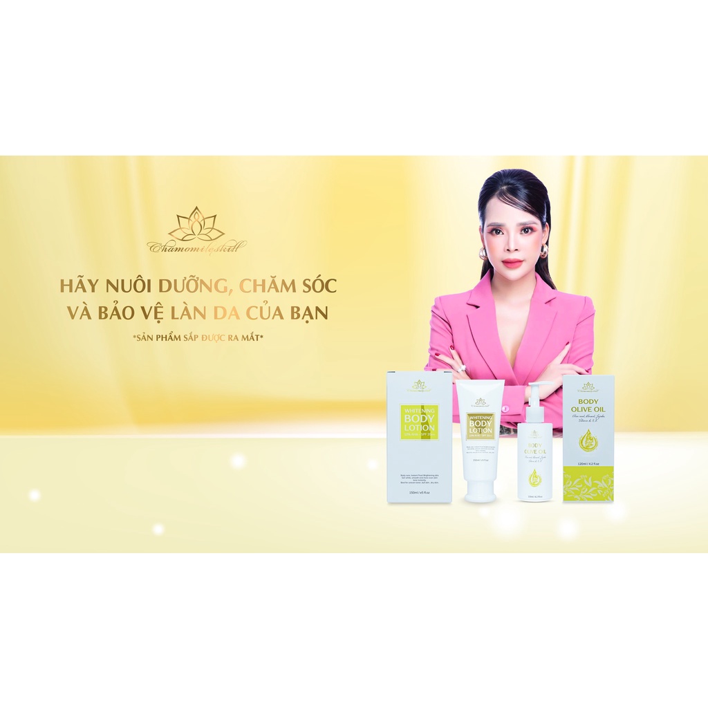 Body dưỡng trắng da Whitening Body Lotion Chamomileskill