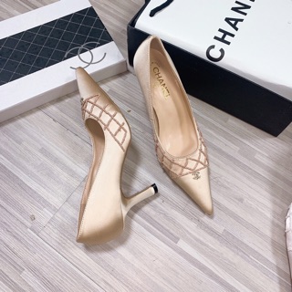 Giày cao gót cha eo về 3 màu
