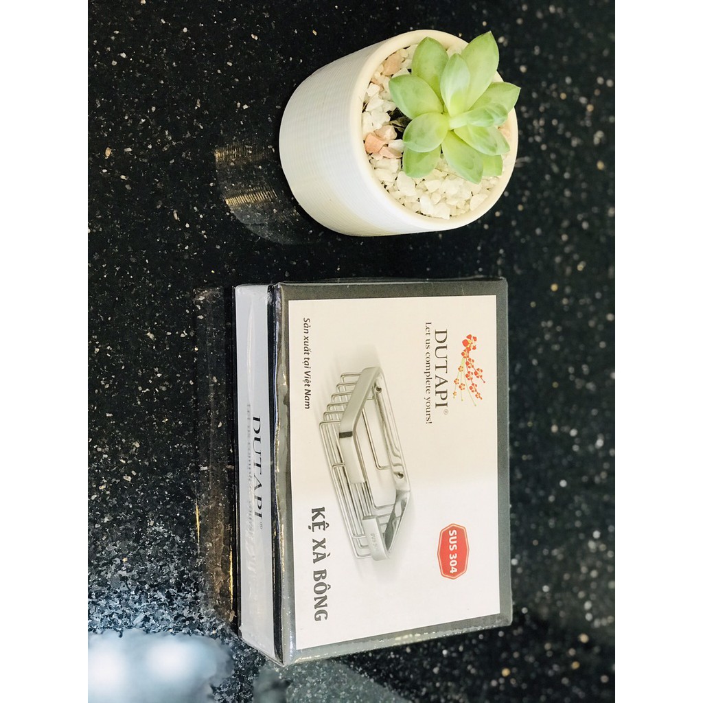Kệ để bánh xà bông tắm cao cấp inox 304 ( Kiểu thanh nan) by Nhành Hoa Đỏ