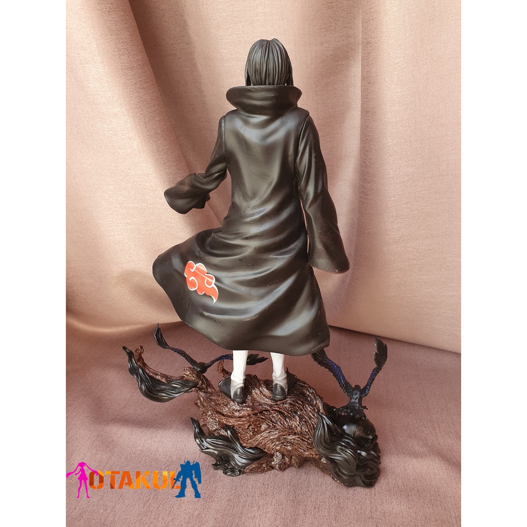 [Ảnh Thật] Mô Hình Figure Uchiha Itachi Ver Akatsuki Dưới Mưa - Naruto