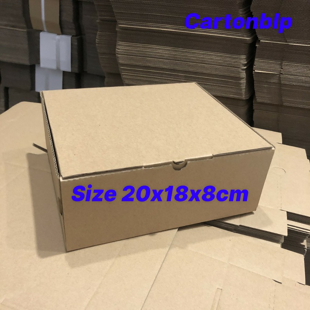 Hộp gài ĐỰNG QUẦN ÁO size 20X18X8CM bộ 20 HỘP CARTON