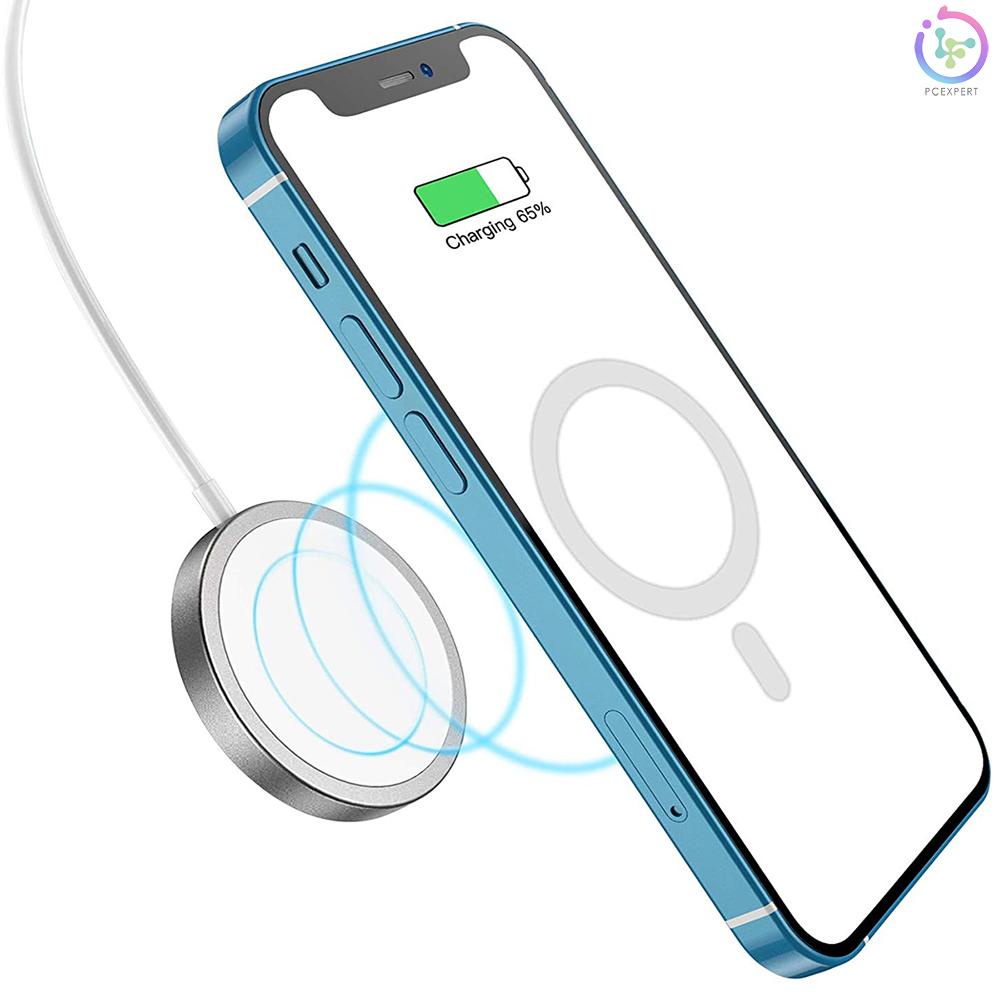 Wireless Magnetic Charger 15W Fast Charging Wireless Charger Replacement for iPhone 12/iPhone 12 mini/iPhone 12 Pro/iPhone 11