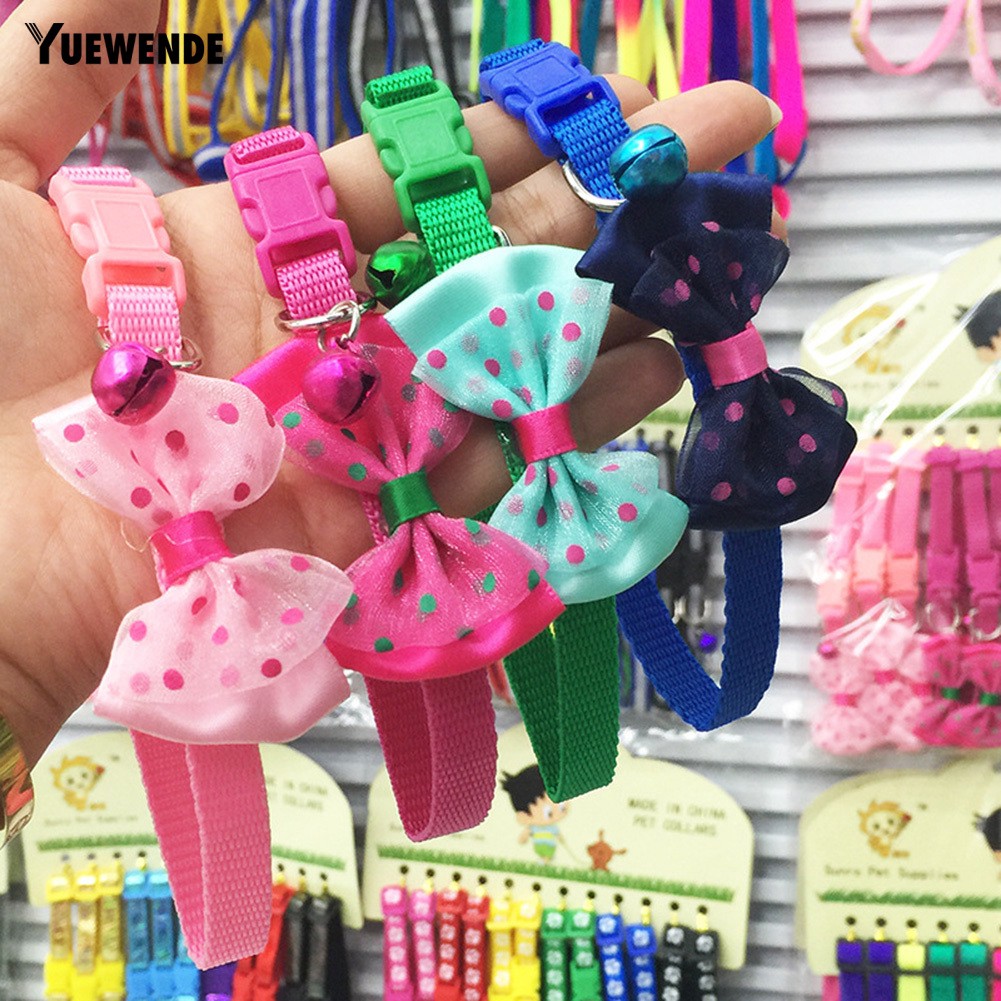 Vòng Cổ Gắn Chuông Nhiều Màu Sắc Dành Cho Thú Cưng