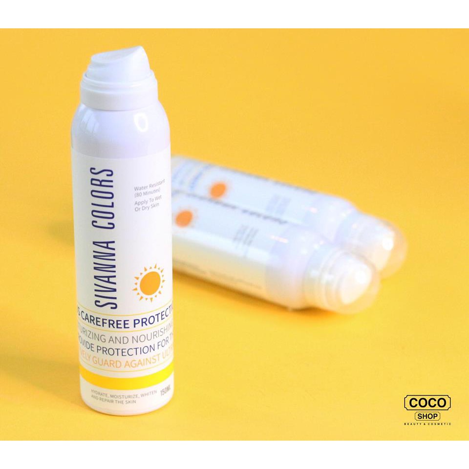 Xịt Chống Nắng Sivanna