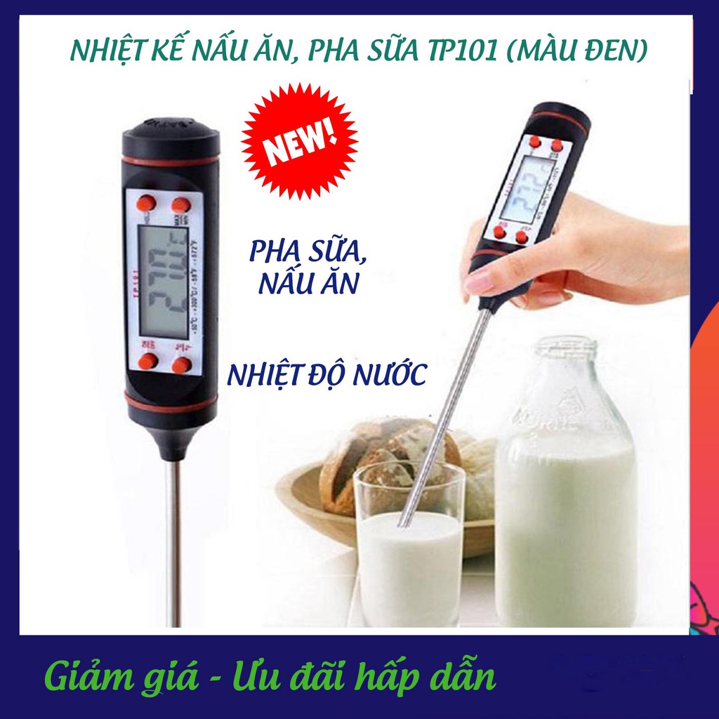 Nhiệt Kế Kẹo/ Nhiệt Kế đo Chất Lỏng, Thực Phẩm