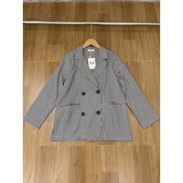 ÁO VEST KẺ ZICZAC CHẤT ĐẸP MS21678