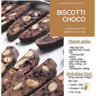 BÁNH BISCOTTI GIẢM CÂN HIỆU QUẢ - EATCLEAN