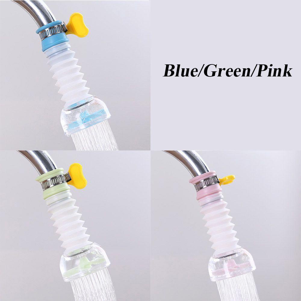 ♫DAPHNE♫ Shower Water Filter Outlet  Tap Head Kitchen Faucet Flexible Extender Adjustable Home Splash-Proof/Multicolor