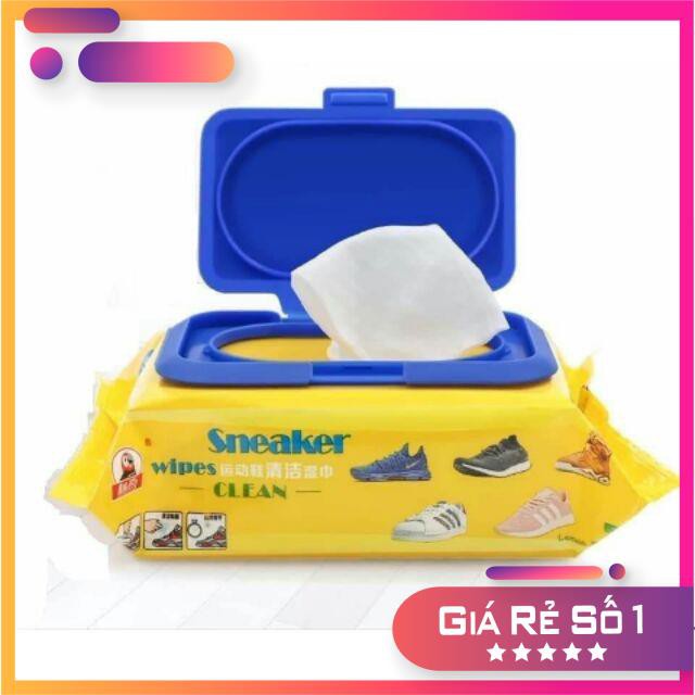 [ SIÊU KHUYẾN MẠI ] Giấy ướt chuyên lau giầy thần thánh loại to 30 tờ