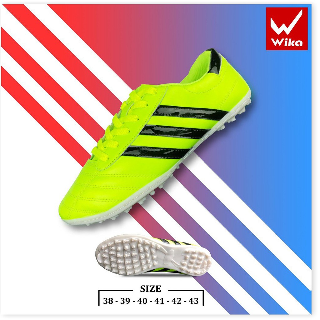 Giày đá bóng đá banh 3 Sọc ct3 Wika cao cấp