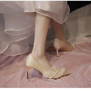 [ORDER] Giày cao gót đinh ngọc gót 7p