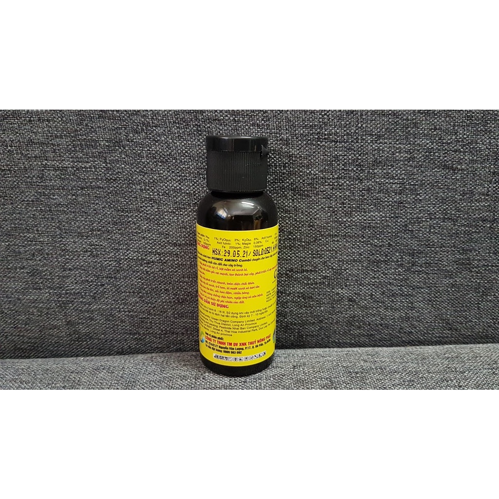 [HSD: 23.5.2023] : Phân bón lá humic amino combi kích chồi, ra rễ (50ml)