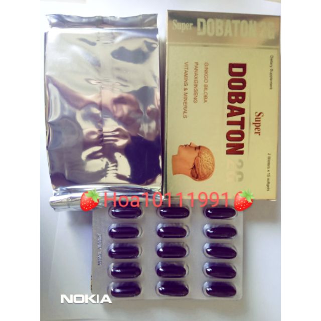 TPCN Super DOBATON 2G .Hộp 30 viên