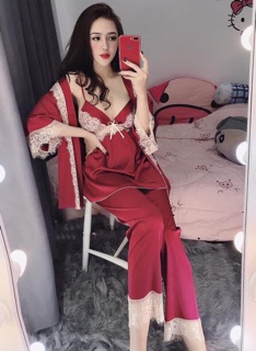 Set 3 món đáp ren cao cấp