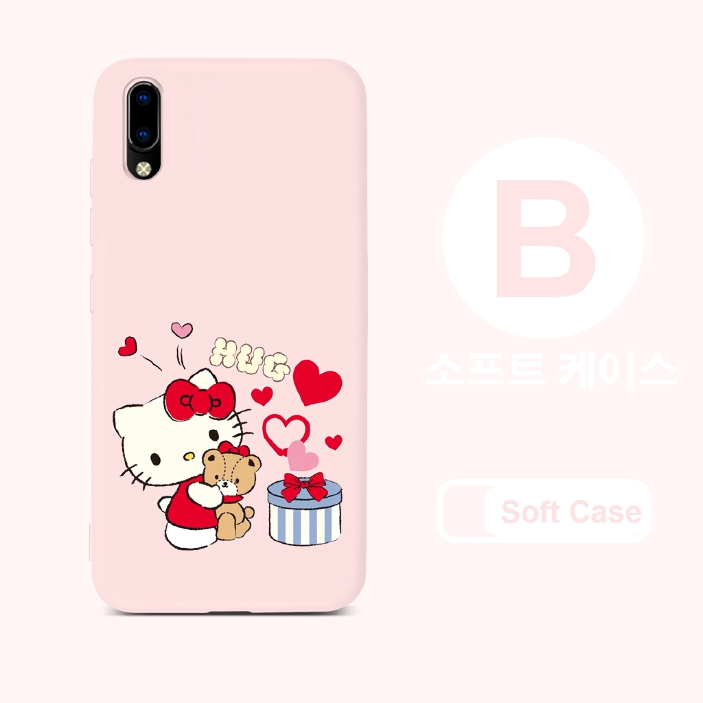 Vivo S1 Pro Y11 Y17 Y19 Y12 Y15 2019 V17 V15 Pro Y93 Y95 Y91 Y91i Y91C V11i Y5S Z3i Z5i Y85 Y89 V9 YOUTH Case Lovely Cartoon Soft Cases