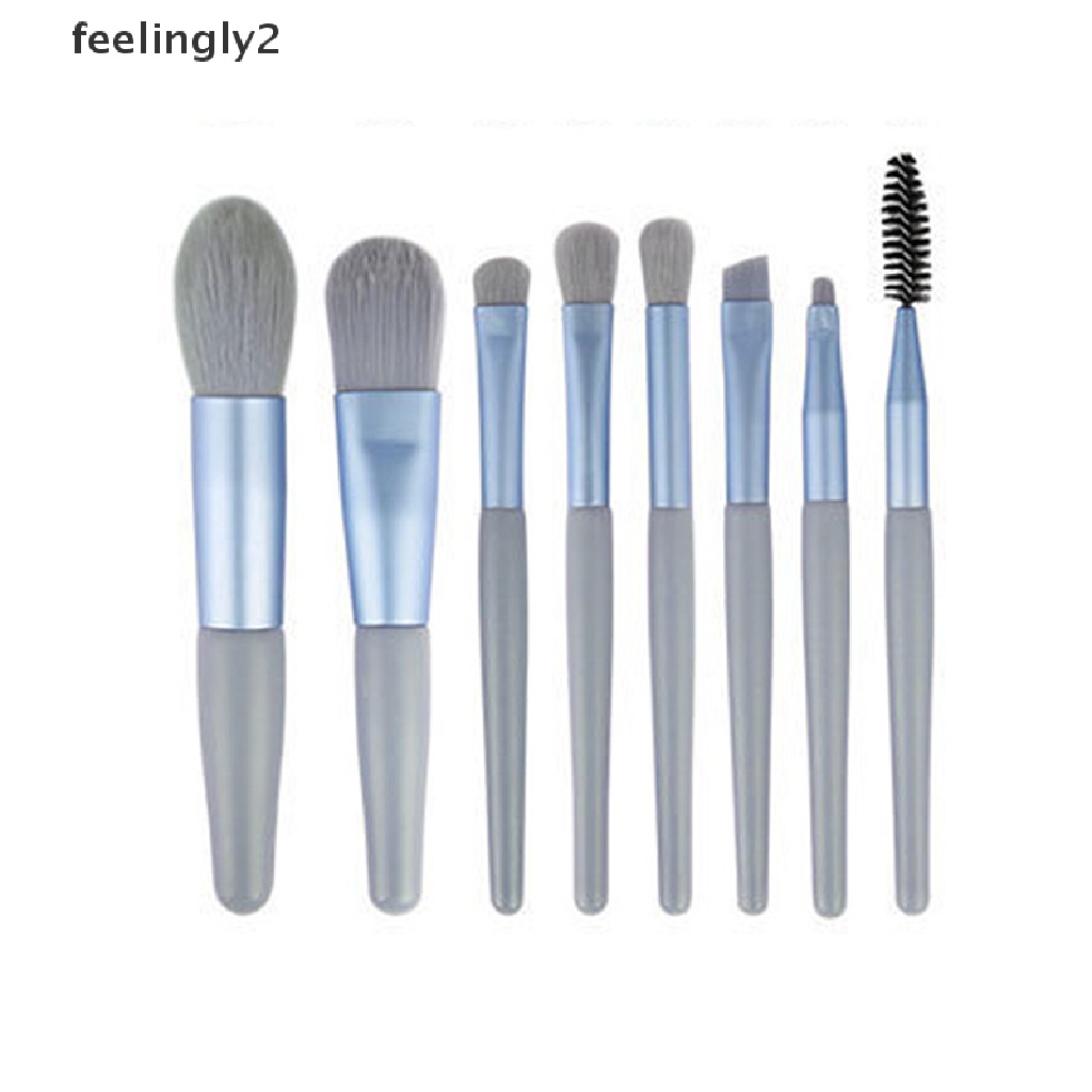 Set 8 Cọ Trang Điểm Nhỏ Gọn Tiện Lợi