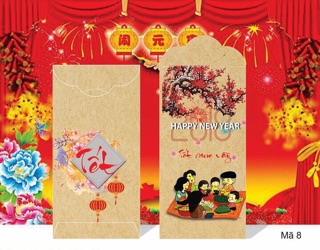 Combo 225 Bao Lì Xì Tết