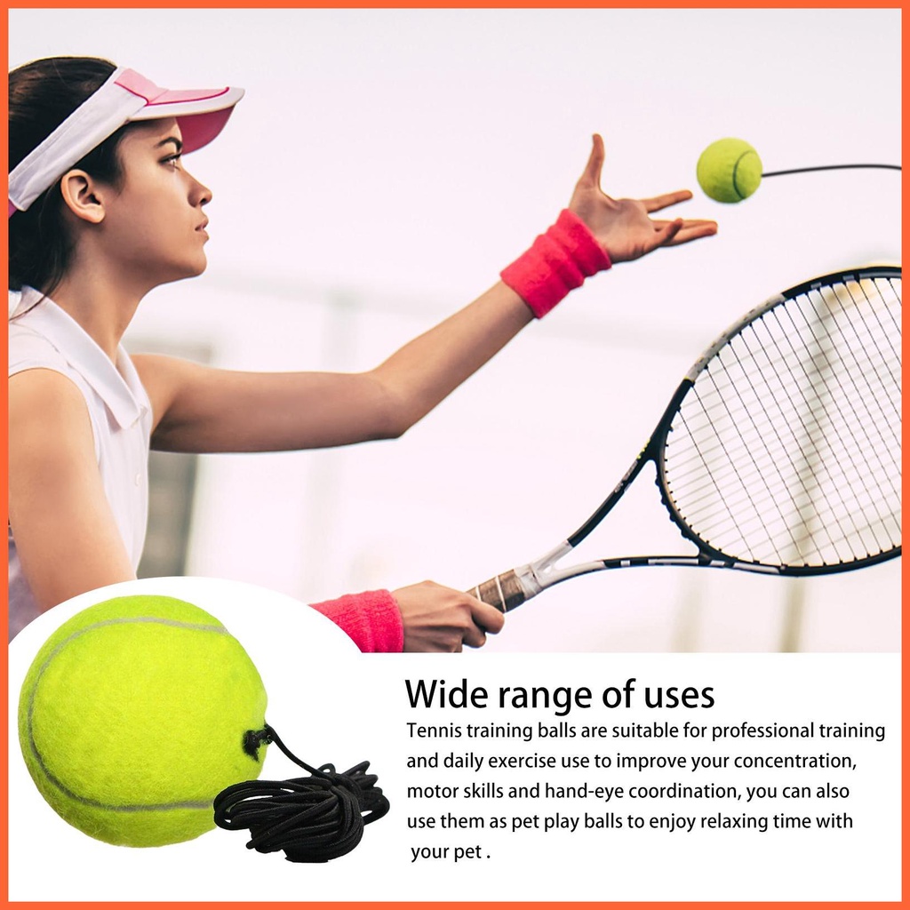 Bóng Tennis Solo Độ Đàn Hồi Cao Hỗ Trợ Luyện Tập Chuyên Nghiệp