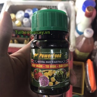 Phân bón mập mầm, hoa to, dày cánh powerfeed 100ml - t106