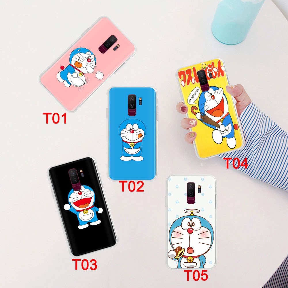 Ốp Điện Thoại Mềm Trong Suốt Hình Doraemon 94gt Cho Samsung Galaxy J8 J7 Pro Prime Duo J6 Plus 2018