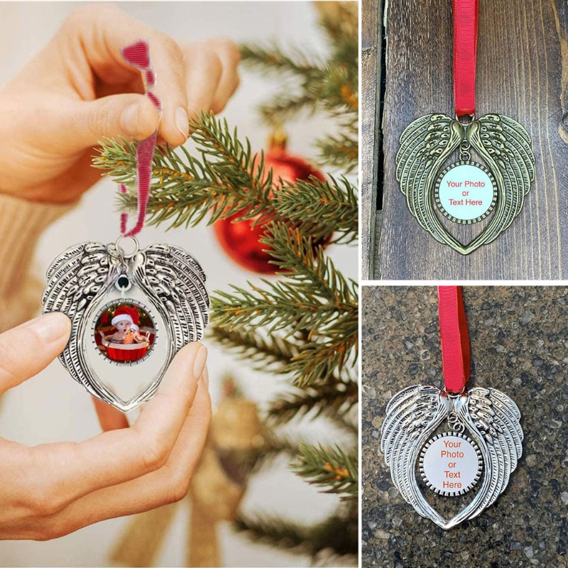 Mặt Dây Chuyền Hình Đôi Cánh Thiên Thần Dùng Làm Trang Sức DIY