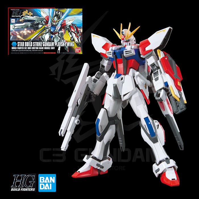 MÔ HÌNH GUNDAM HG 1/144 STAR BUILD STRIKE GUNDAM PLAVSKY WING HGBF BANDAI GUNDAM BUILD FIGHTER