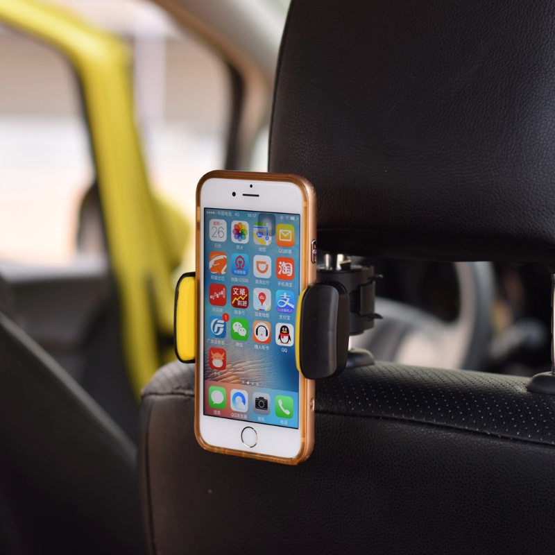 Giá đỡ điện thoại/ GPS 3.5"-6" xoay 360 độ gắn ghế sau xe hơi tiện dụng
 | BigBuy360 - bigbuy360.vn