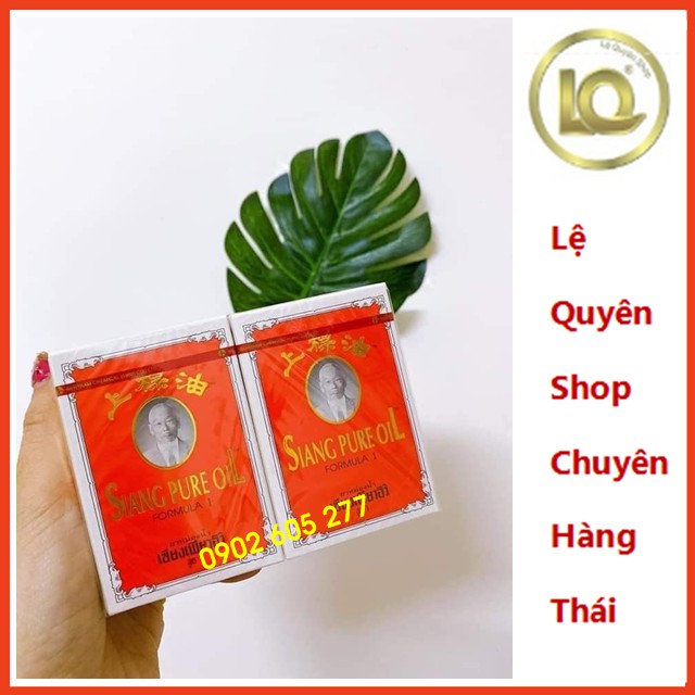 [Loại 1 ] Dầu ông già đỏ 7cc Chữ vàng Thái Lan