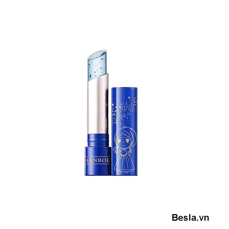 🍓Son dưỡng ẩm Dạng Thạch Hãng HEYXI - Đổi Màu Theo Thời Gian - Vị Berry - Hương Hoa Hồng - Không Lem