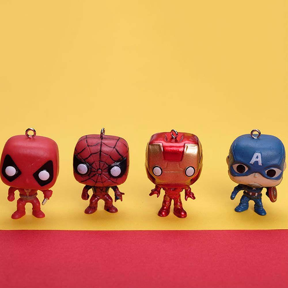 Móc Khóa Hình Nhân Vật Siêu Anh Hùng Marvel