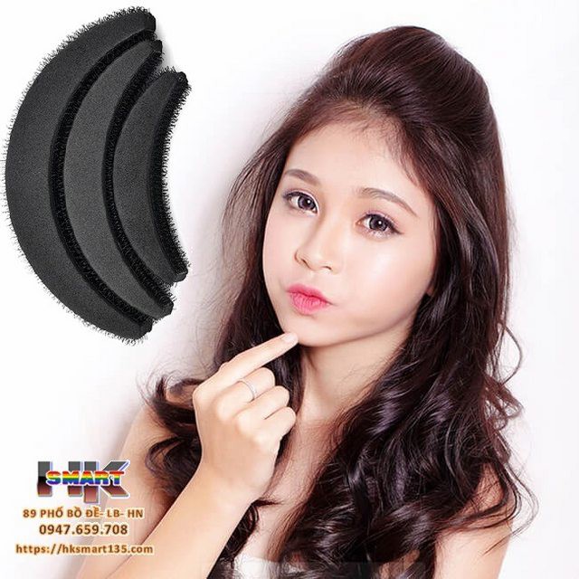 Set 3 kẹp phồng tóc 3 - Kẹp làm phồng mái tóc cực đẹp, tiện lợi