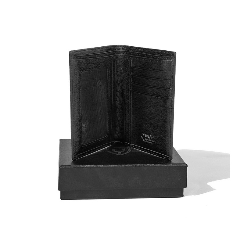 Ví Nam Trơn Da Bò Cao Cấp Nhỏ Gọn Thời Trang Thương Hiệu Y2010 Nguyên Bản V24 21232 |YaMe|