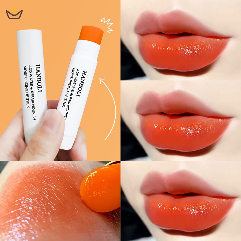 [Hàng Mới Về] Son Dưỡng Môi Chiết Xuất Thực Vật Tự Nhiên Màu Sắc Xinh Xắn