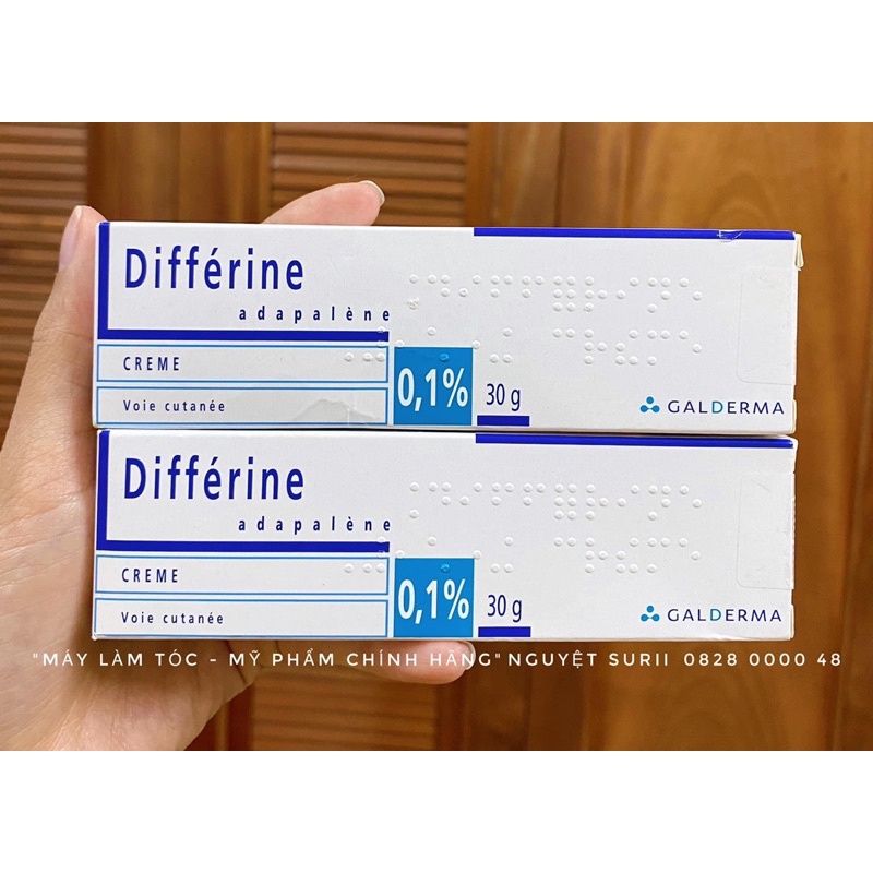 Kem giảm mụn Differin Cream 0.1% Adapalene 30g