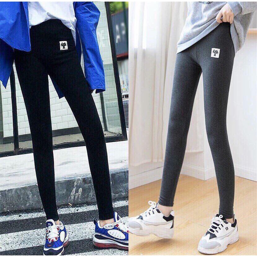 Quần Legging lót lông hàng Quảng Châu cao cấp - loại 1 cực xịn có size 40-58kg (ảnh thật)