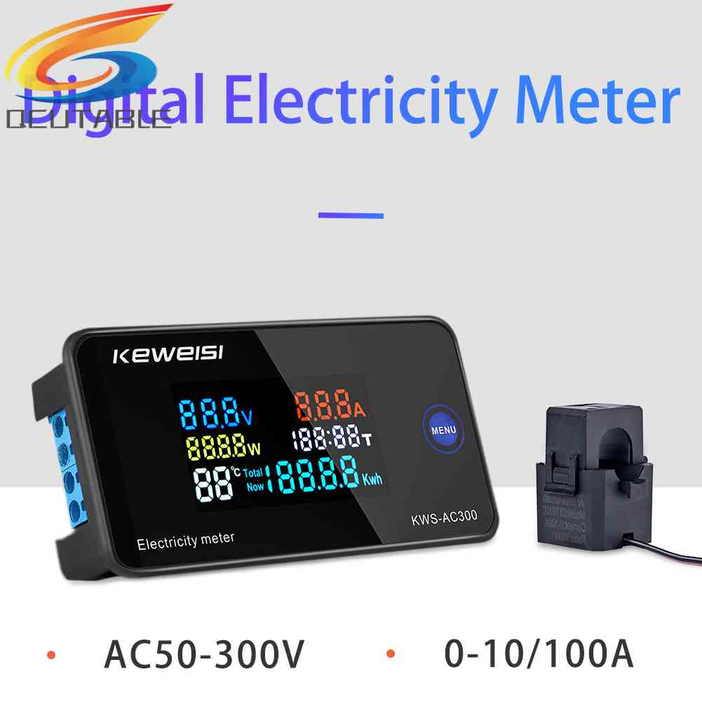 Đồng Hồ Đo Điện Áp 6 Trong 1 AC 50-300V