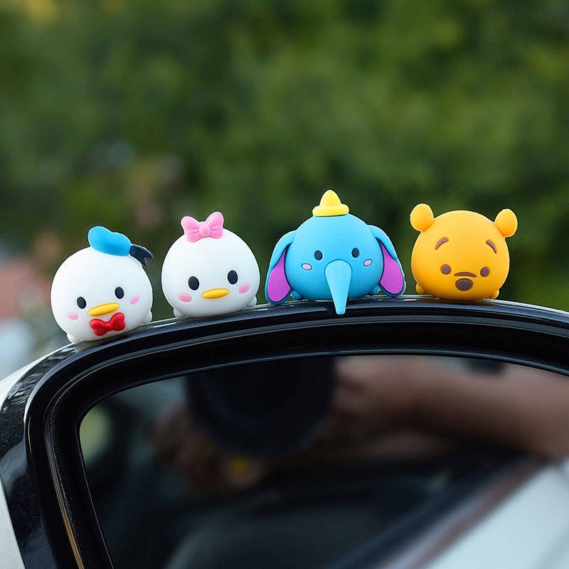 Car Decoration 2022 New Car Interior Decoration Supplies Collection Cute Vehicle Center Console Little Doll Unisex Car Decoration Nội thất xe hơi GQUT