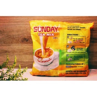 15 gói trà sữa Sunday Teamix (tách lẻ từ bịch 30 gói)