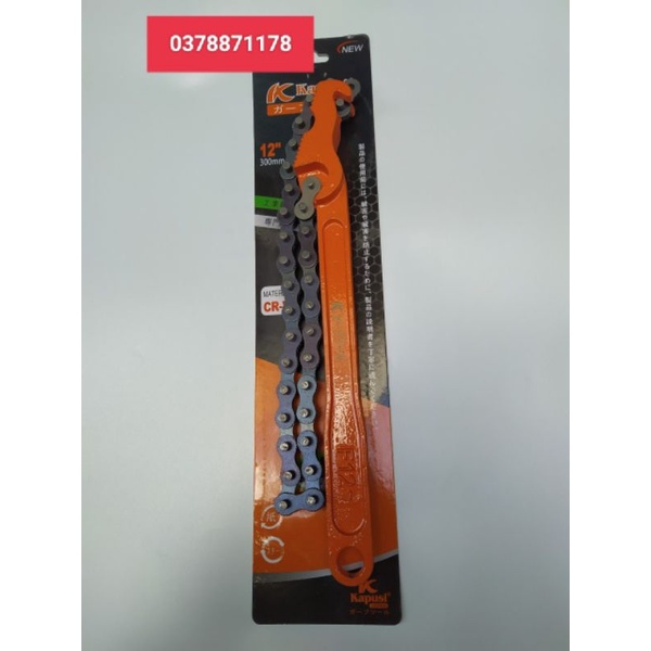 Mỏ lết xích 12in 300mm Kapusi