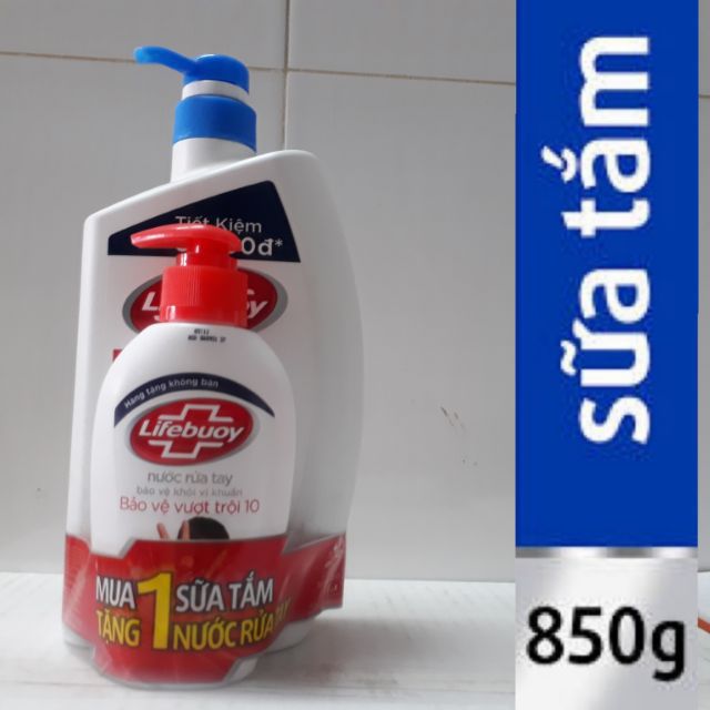 ( Mua1 Tặng1 )Mua Sữa tắm lifebouy 850g+tặng nước Rửa Tay 120g | BigBuy360 - bigbuy360.vn