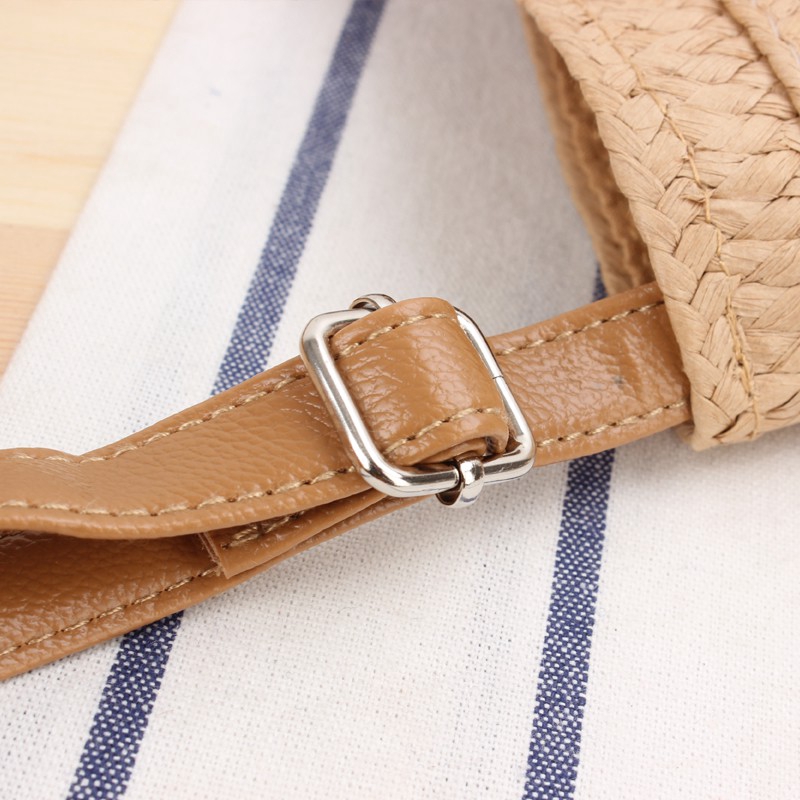 Túi Cói Tay Xách Gỗ Phong Cách Vintage Sang Trọng