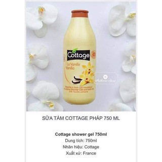 Sữa Tắm Cottage  Pháp